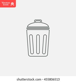 ballot box web icon. vector design