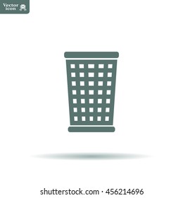 ballot box web icon. vector design