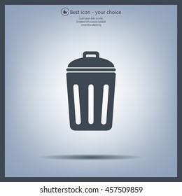 ballot box web icon. vector design