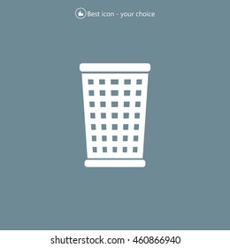 ballot box web icon. vector design