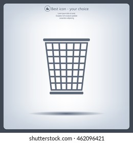 ballot box web icon. vector design