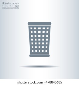 ballot box web icon. vector design