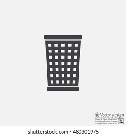 ballot box web icon. vector design
