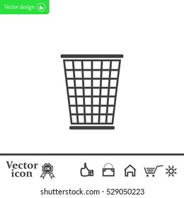 ballot box web icon. vector design
