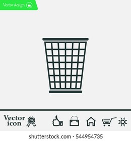 ballot box web icon. vector design