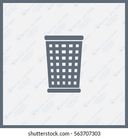 ballot box web icon. vector design