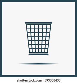 ballot box web icon. vector design