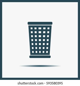 ballot box web icon. vector design