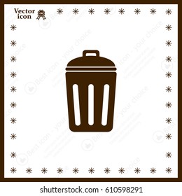 ballot box web icon. vector design