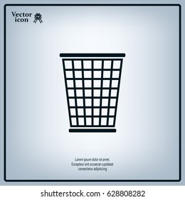 ballot box web icon. vector design