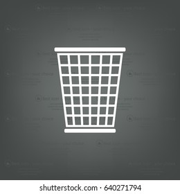 ballot box web icon. vector design