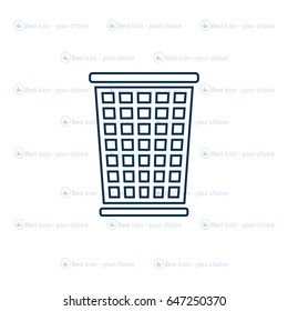 ballot box web icon. vector design