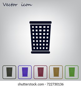 ballot box web icon. vector design