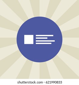 ballot icon. sign design. background