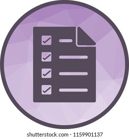 Ballot Paper Icon