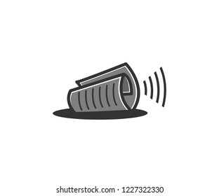 ballot paper logo vector