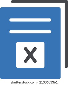 ballot vector glyph color icon
