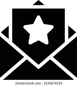 ballot vector glyph flat icon