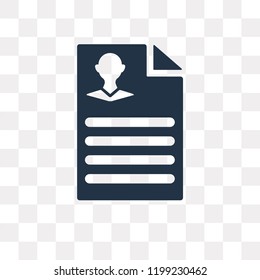 Ballot vector icon isolated on transparent background, Ballot transparency concept can be used web and mobile