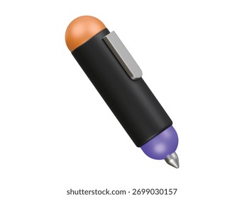 ballpen icon 3d illustration render