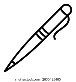 Ballpen Icon Element For Design