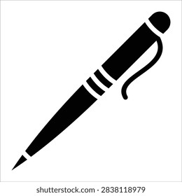 Ballpen Icon Element For Design