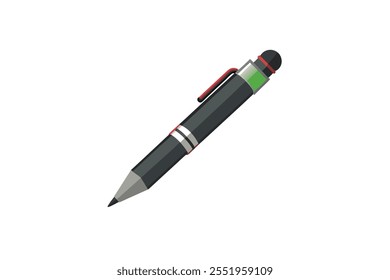 A Ballpen Vector Illustration Design 