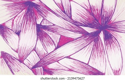 Fondo abstracto de arte de Ballpoint. Ilustración dibujada a mano con líneas enredadas. 

