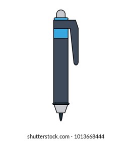 Ballpoint isolated symbol