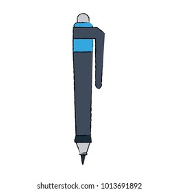 Ballpoint isolated symbol