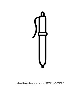 dibujo de bolígrafo, cigarrillo, ilustración vectorial