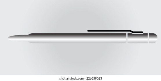 ballpoint pen vector illustration 	  