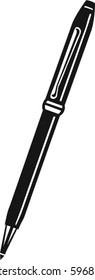 Ballpoint Pen Vector Illustration