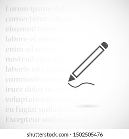 ballpoint pen Vector illustration of detailed blue classic ballpoint pen isolated on white background.ballpoint pen Vector icon, vector illustration.ballpoint pen Vector  Flat design style