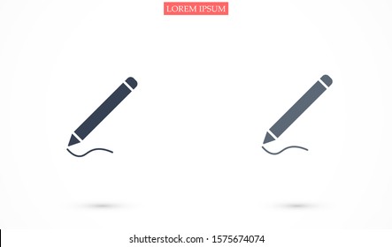 ballpoint pen. Vector illustration of detailed blue classic ballpoint pen. isolated on white background