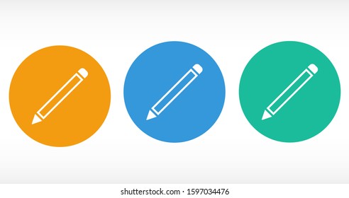 ballpoint pen Vector illustration of detailed blue classic ballpoint pen isolated on white background.ballpoint pen Vector icon, vector illustration.ballpoint pen Vector  Flat design style