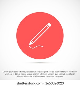 ballpoint pen Vector illustration of detailed blue classic ballpoint pen isolated on white background.ballpoint pen Vector icon, vector illustration.ballpoint pen Vector Flat design style