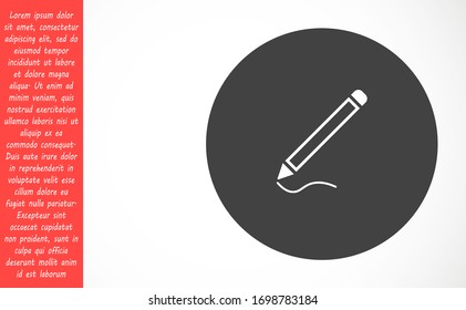 ballpoint pen Vector illustration of detailed blue classic ballpoint pen isolated on white background.ballpoint pen Vector icon, vector illustration.ballpoint pen Vector Flat design style