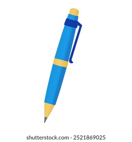 Ballpoint pen vector illustration isolated