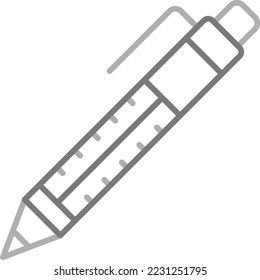 Ballpoint vector icon. Can be used for printing, mobile and web applications.