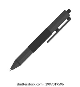 Ballpoint vector illustration, high quality flat design illustration. 
