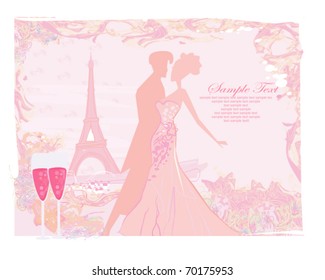 Ballroom dancers - invitation