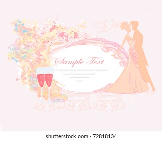 Ballroom dancers - invitation