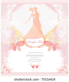 Ballroom dancers - invitation