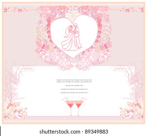 Ballroom dancers - invitation