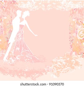 Ballroom dancers - invitation