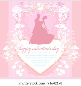 Ballroom dancers - invitation