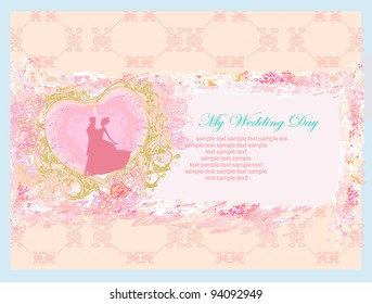 Ballroom dancers - invitation