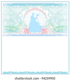 Ballroom dancers - invitation
