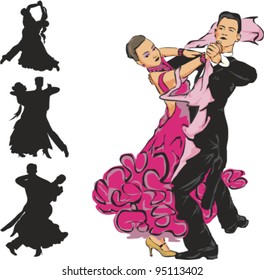 ballroom dancing, standard dance, couple dance